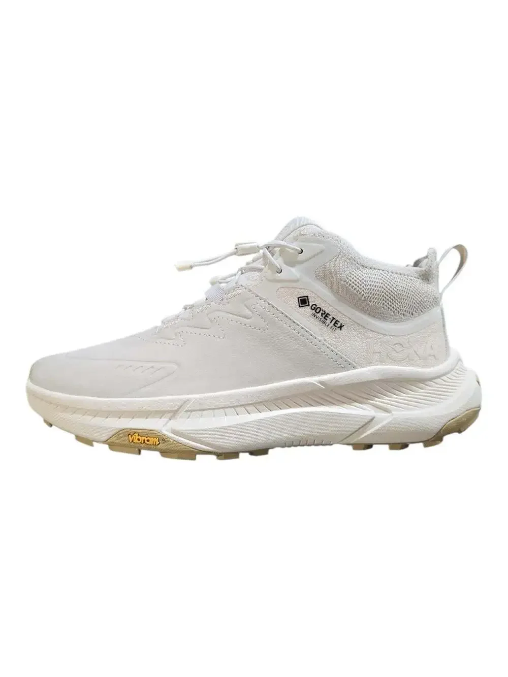HOKA Transport Chukka GTX Sneakers in Oat Milk/Alabaster Women's Size 9.5